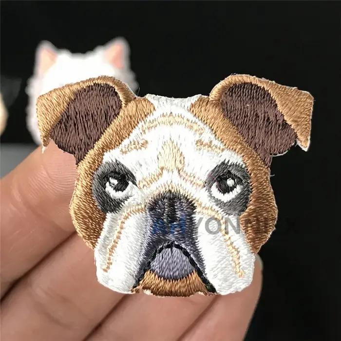 Patch brodé pour chien Labrador Doberman Mopshond