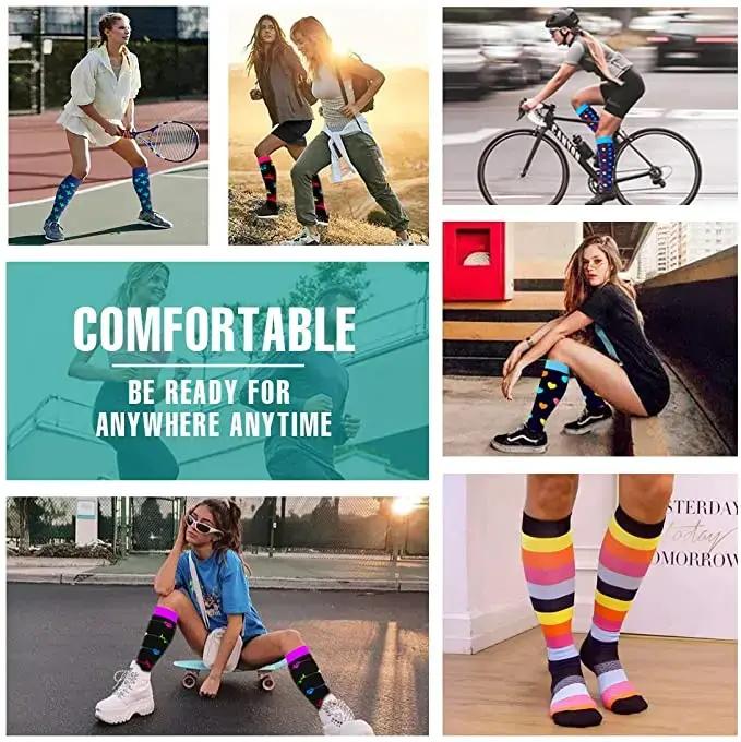 Chaussettes de compression médicale 20-30mmHg pour chasse et randonnée - Confort optimal homme femme