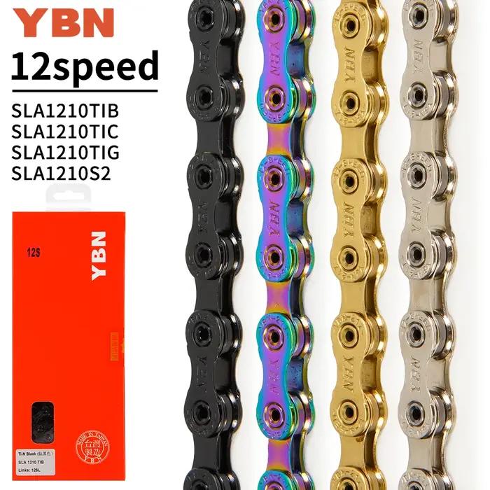 YBouches-Chaîne de vélo pour VTT de route, compatible avec SRAM WinterMANO Campagnolo, système de tr