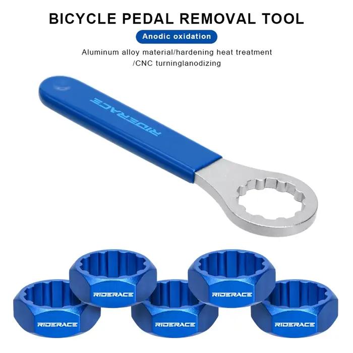 Outil de retrait d'essieu de pédale de vélo 10T, démontage d'arbre, boulon de verrouillage pour Shim