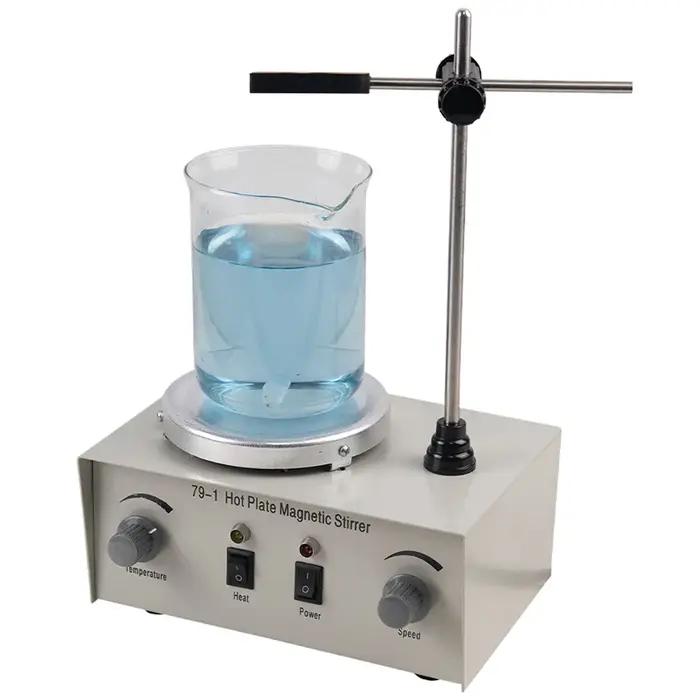 110/220V chauffage agitateur magnétique 79-1 laboratoire chauffage double contrôle mélangeur pour l'