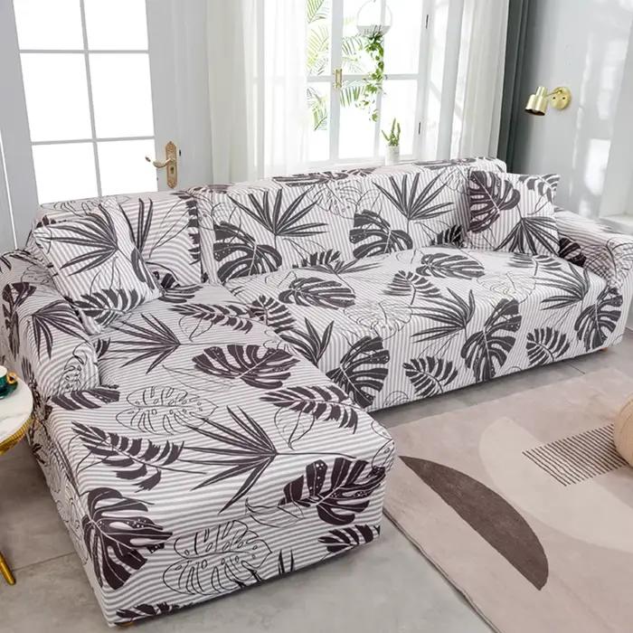Housse canape dangle pour Salon Imprimé Extensible