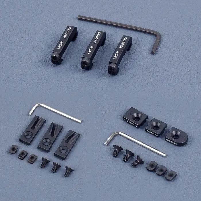 Nouveau système de guidage de fil de Clip de câble de commutateur de M-LOK en aluminium 3 pièces pou