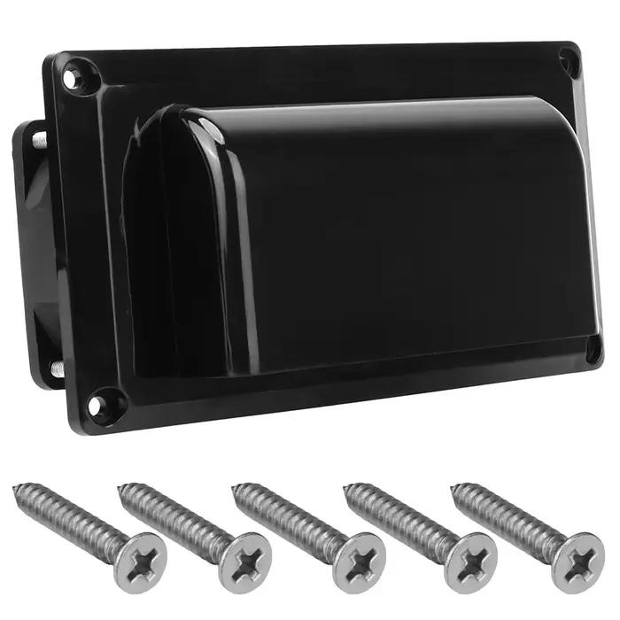 Accessoire de ventilation latérale pour caravane camping-car remorque bateau yacht marine élégant blanc noir