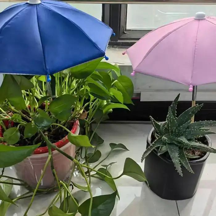 Parasols de jardin ronds réglables en hauteur, imperméables, pour cours extérieures, jardins, protection solaire des plantes
