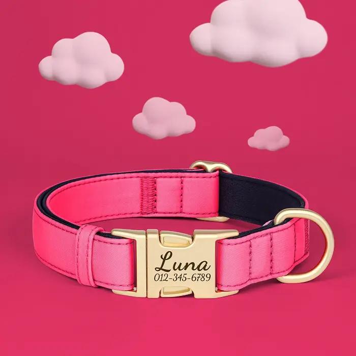 Collier pour chien en nylon 8 couleurs colliers