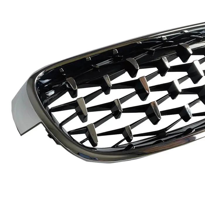 Une paire de grilles de rein chromées de haute qualité pour BMW série 3 F30 F35 F31 2012-2018 grille