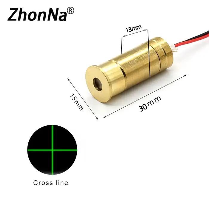 Green Light Laser Tech 532nm 45mW Il y a un réticule, des lignes horizontales et des points à choisi