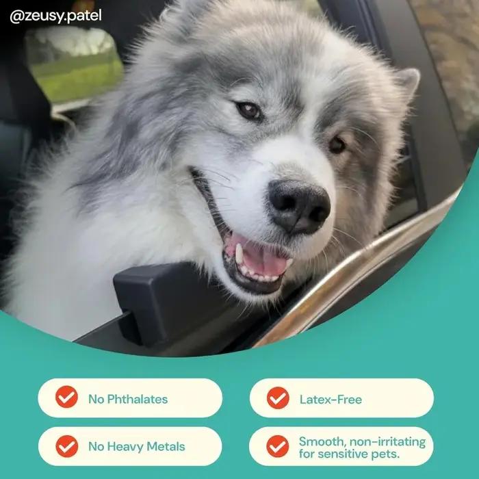 Repose-menton pour chien pour fenêtre de voiture