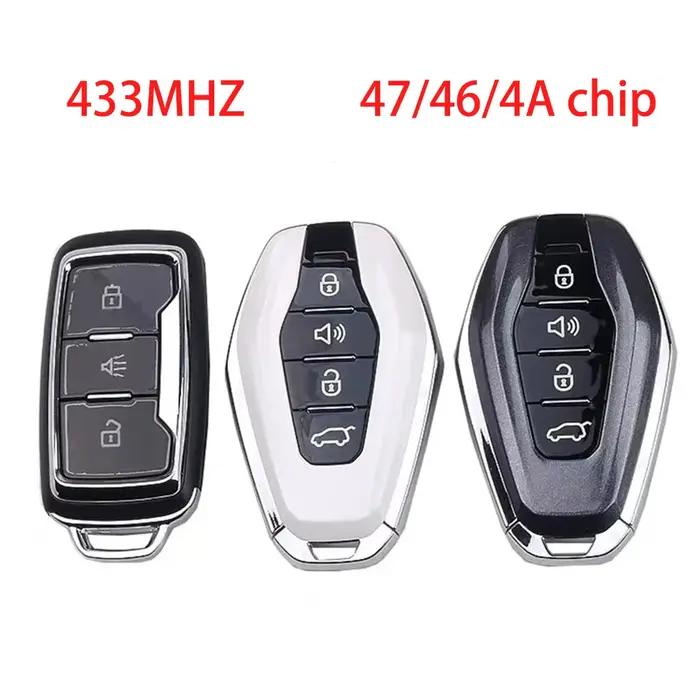 Clé télécommande sans clé de voiture d'origine pour Chery Jetour X70 X90 Plus X95 X70 Plus Cowin X3