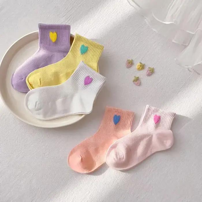 5 paires de chaussettes pour filles