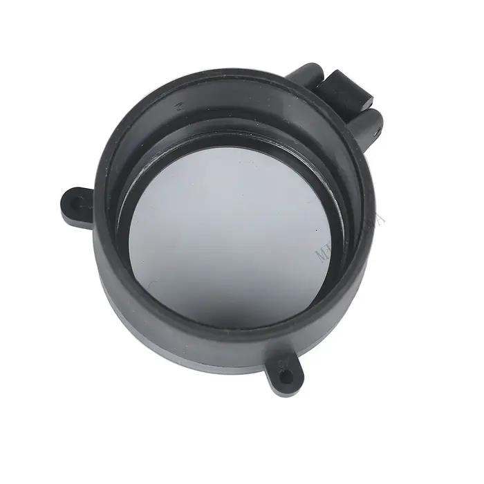 Portée de fusil transparente 30-64mm, ressort à rabat rapide, capuchon de couverture d'objectif ouvert, protection des yeux, lentille d'objectif, pistolet de calibre oculaire