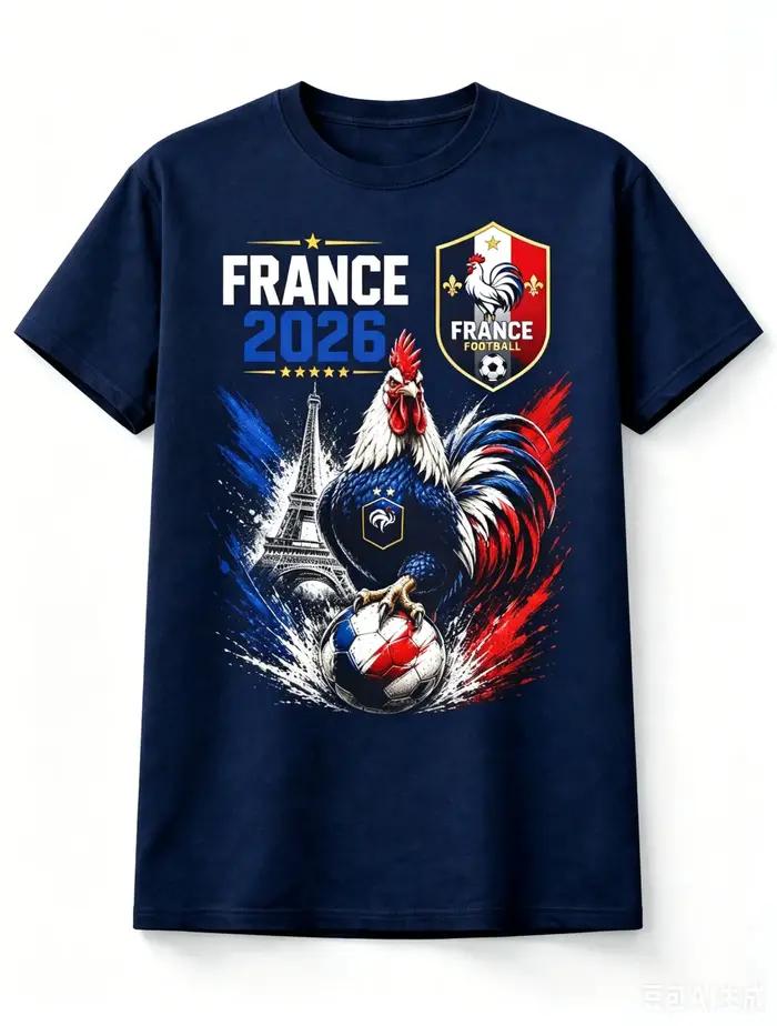Nouveau maillot de l'équipe de football de France 2026
