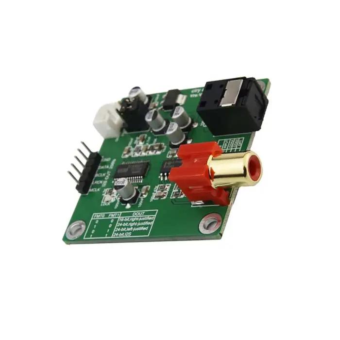 Module récepteur Coaxial à Fiber DIR9001, SPDIF vers I2S, taux d'échantillonnage 24 bits 96Khz, dédi