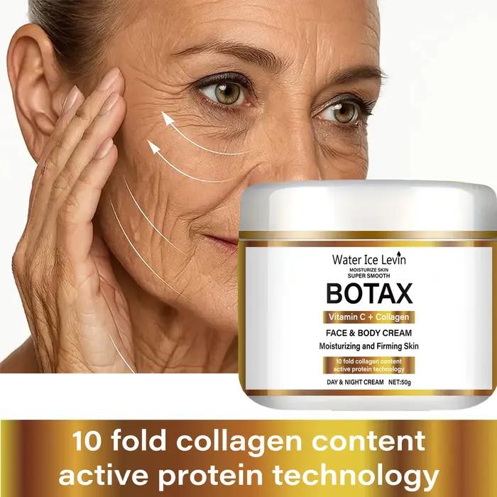 Crème au collagène Niacinamide, crème hydratante raffermissante pour le visage, utilisation jour et nuit, contenant de la vitamine C, peau sensible hydratante et nourrissante
