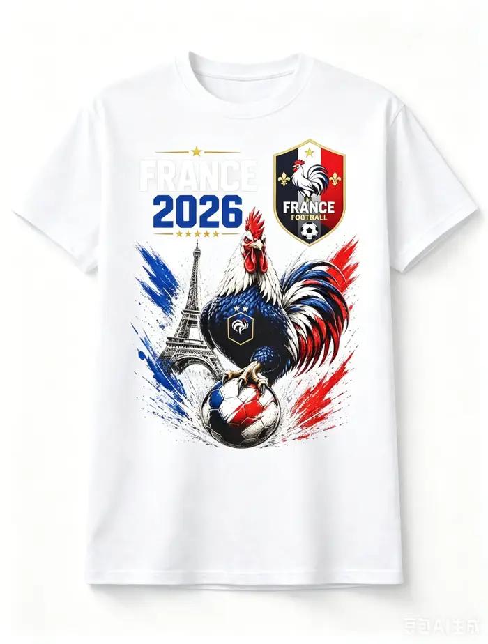 Nouveau maillot de l'équipe de football de France 2026