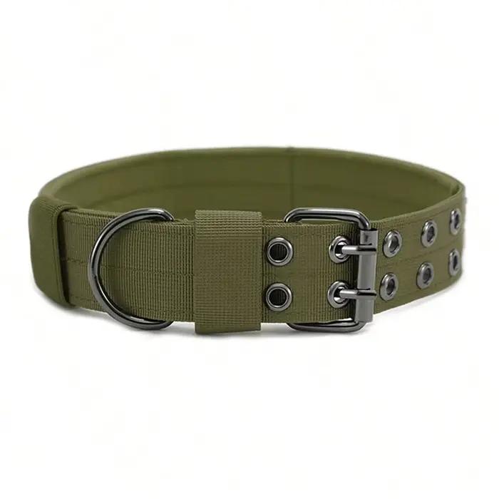 Collier tactique pour chien, 1 pièce, colliers militaires en Nylon durables pour l'extérieur, pour c
