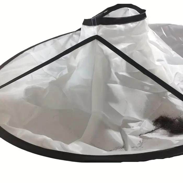 Cape de coiffure professionnelle antiadhésive col réglable polyester pour stylistes et coiffures élégantes occassions spéciales