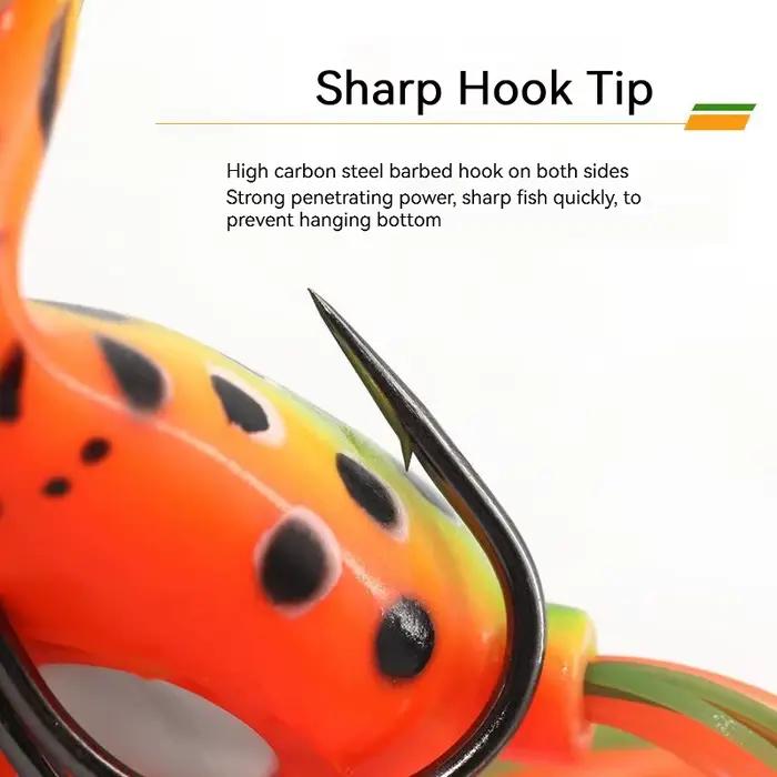 PRO BEROS leurre de pêche grande bouche grenouille 16g modifier grenouilles