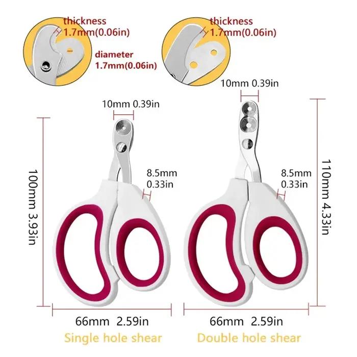 Coupe-ongles professionnel pour animaux de compagnie