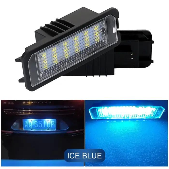Feux de plaque d'immatriculation Led pour voiture