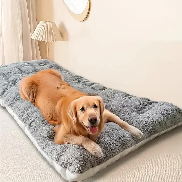 120cm chaud chien canapé-lit hiver animal de compagnie