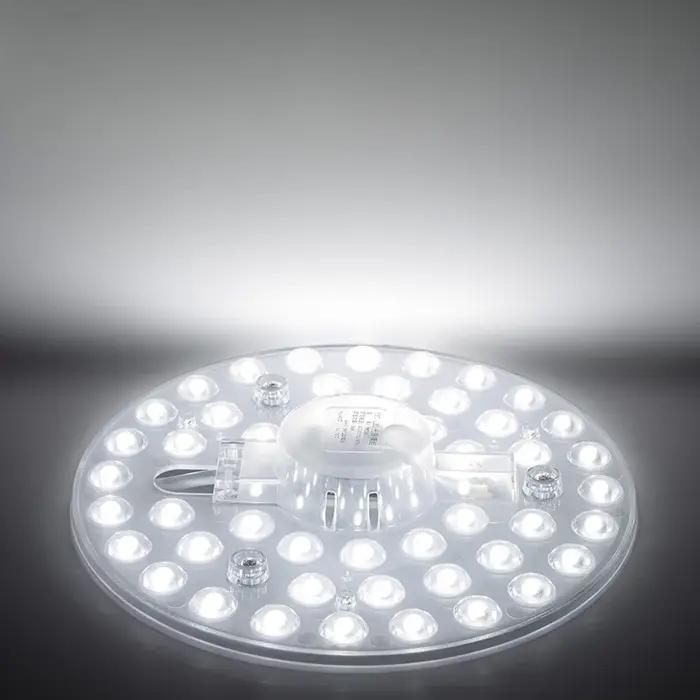 Anneau lumineux LED pour panneau circulaire, panneau de plafond rond, AC 220V, 230V, 240V, SMD, 50W,
