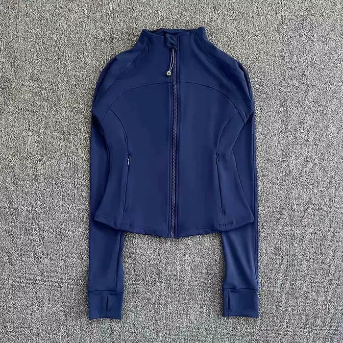 Veste de sport haut de gamme pour femmes, pour course à pied, fitness, exercice, avec col montant, m