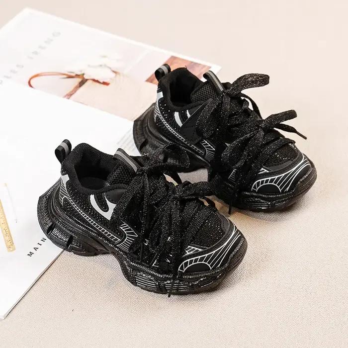 Baskets coordonnantes de style coréen pour enfants