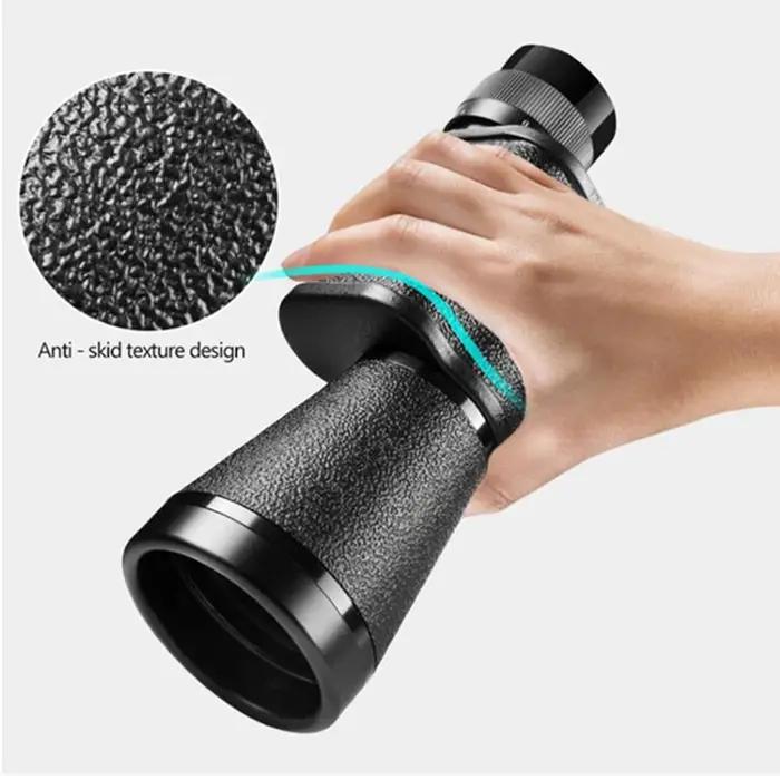 Monoculaire militaire métal 8x30/10x40/12x45 HD - Télescope portable mini capitaine pirates longue-vue