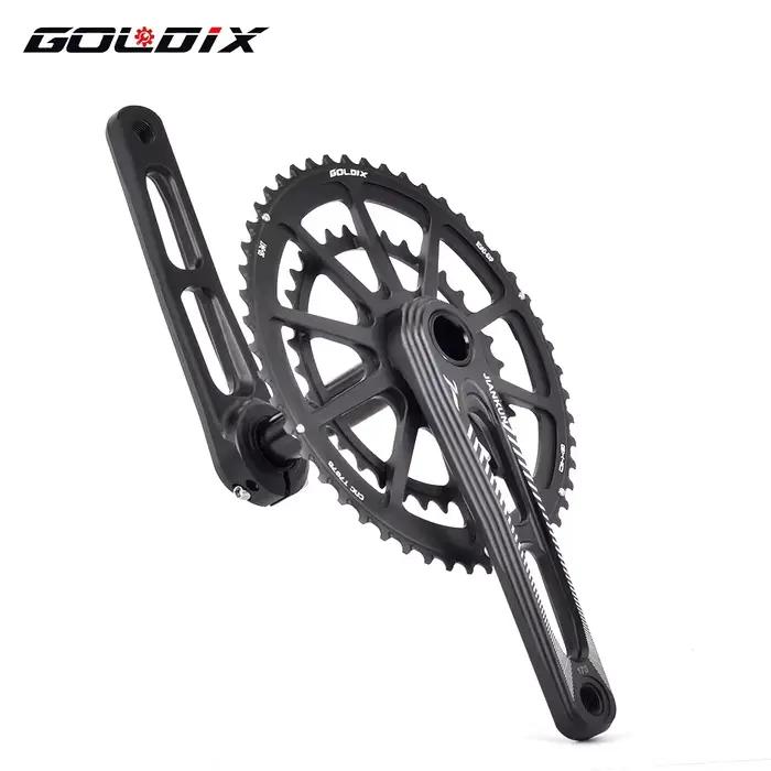 GOLDIX CNC manivelles de route bras pédalier de vélo BSA BB92 gravier manivelle de route 170/175mm c