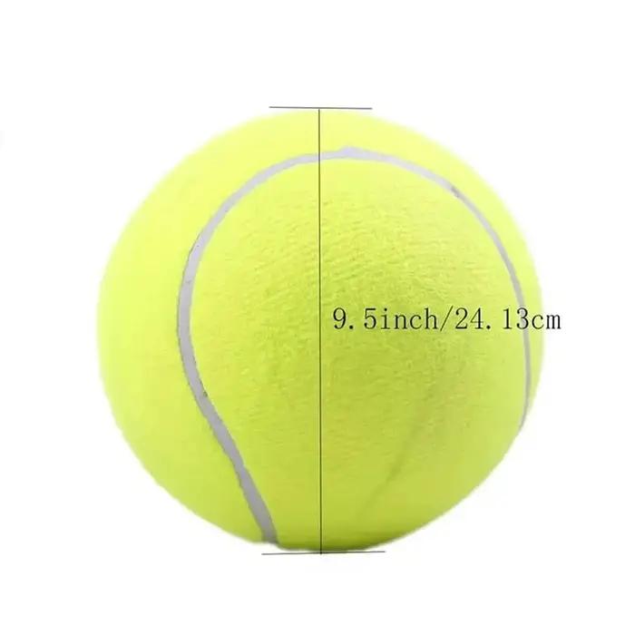 Balle de Tennis pour chien 24cm/9.5 pouces, lanceur de balle de Tennis pour animaux de compagnie, po