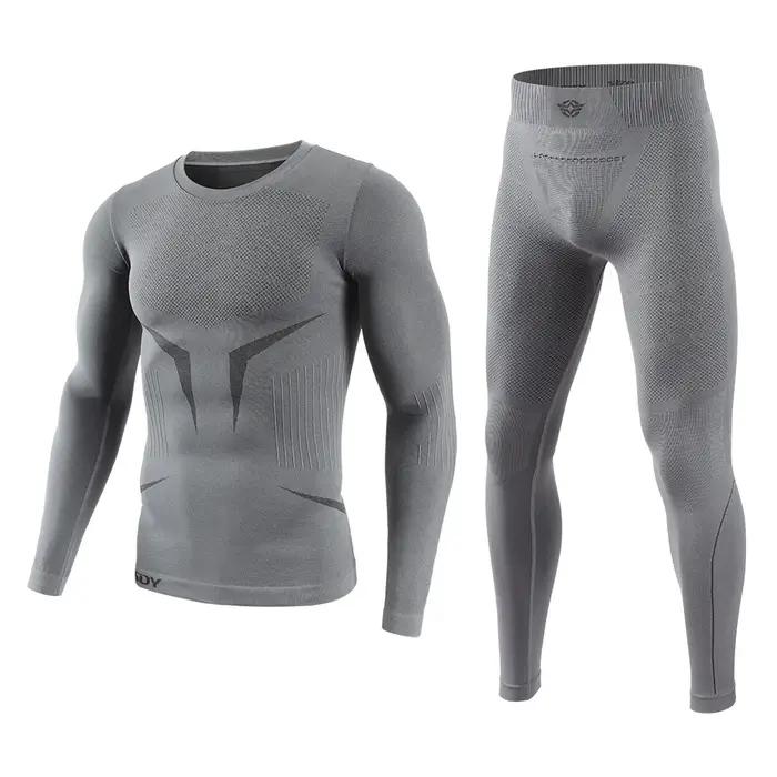 Vêtements de cyclisme thermiques pour hommes, ensembles de sous-vêtements thermiques, compression, entraînement masculin, Everthin, qualité supérieure, hiver