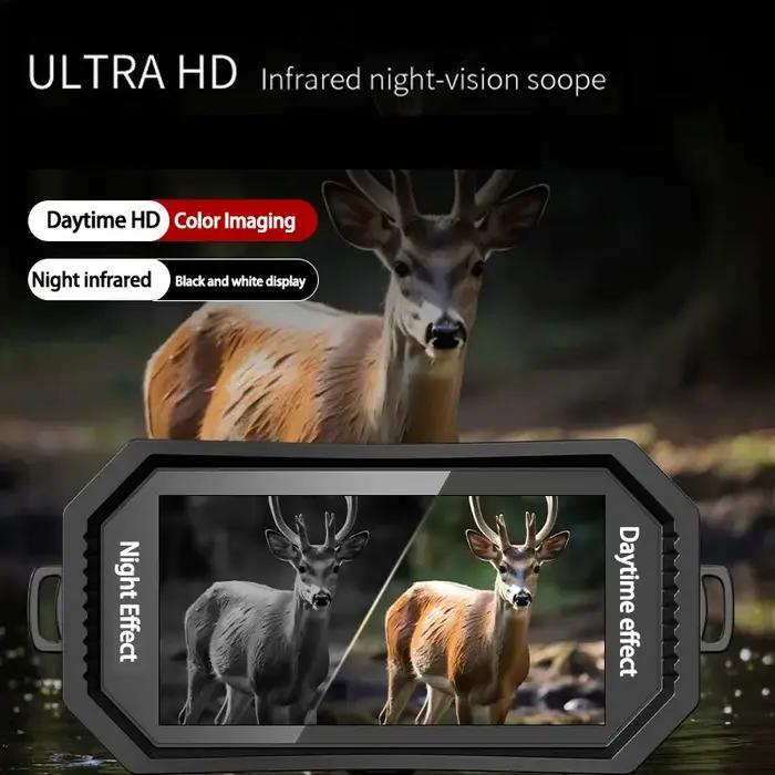 DV99 jumelles de Vision nocturne 16X montées sur la tête 4K UHD WiFi télescope d'appareil photo numé