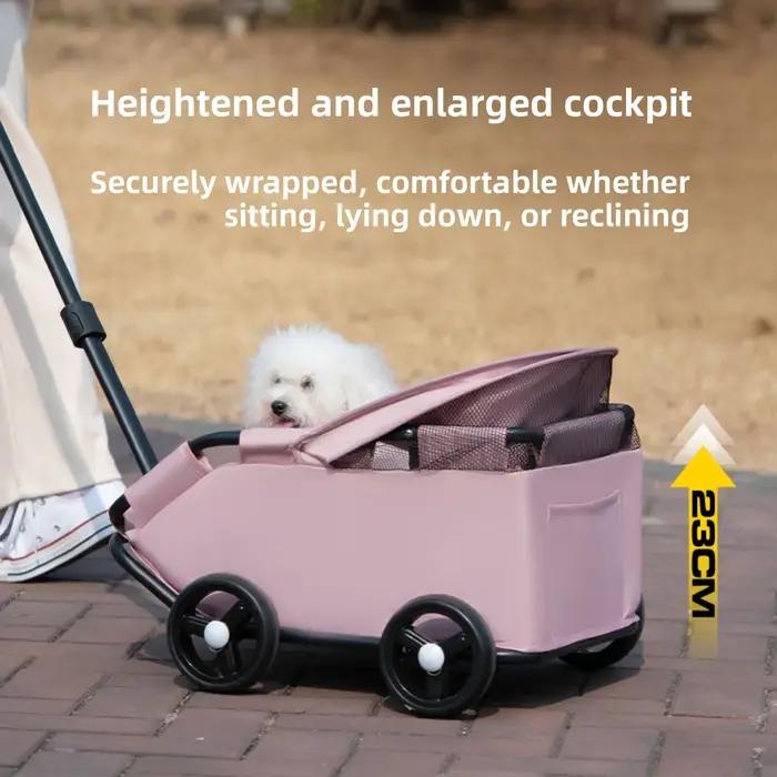 Poussette pour petits animaux de compagnie