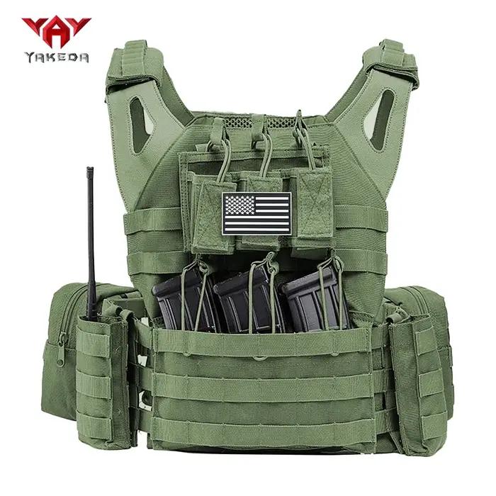 YAKEDA Gilet de chasse multifonctionnel réglable adapté aux activités de plein air
