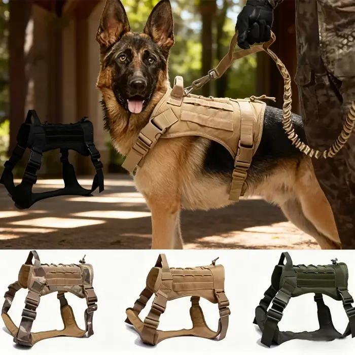 Harnais tactique pour chien