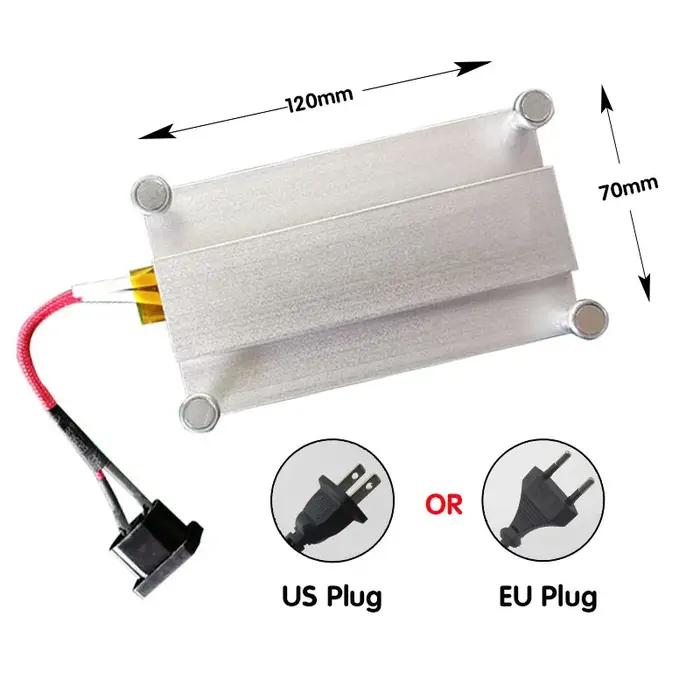 Plaque chauffante PTC 550W, plaque fendue en aluminium, pour barre LED BGA, dissolvant de réparation