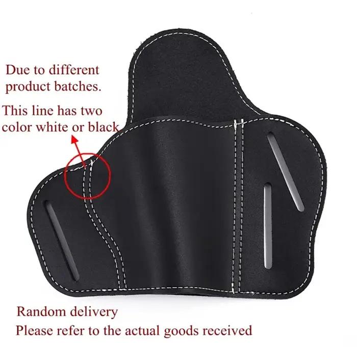 Étui de transport court en cuir pour armes tactiques de chasse en extérieur, compatible avec G 17 19 22 P226 92 M92