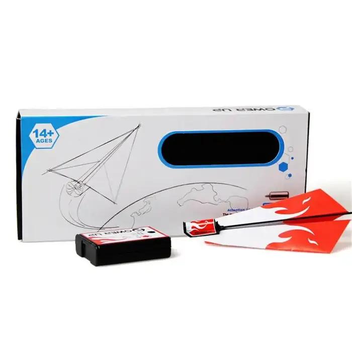 Avion électrique pliant papier avion modèle bricolage moteur puissance avion Kit enfants jouet avion modèle enfants éducatif volant jouets
