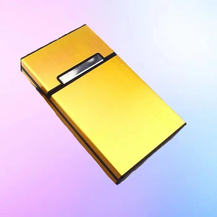 1 pièce d'étui à cigarettes portable ultra-fin pouvant contenir 20
