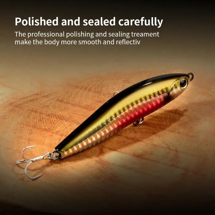 Crayon coulant 12g 24g leurre de pêche système de poids appât en Silicone triple crochet Swimbait Wo