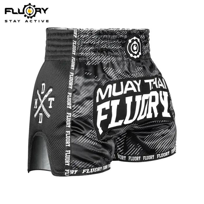 FLUORY MMA combat Muay Thai Shorts Boxer entraînement sport haute qualité Kick Boxing Fitness pantal