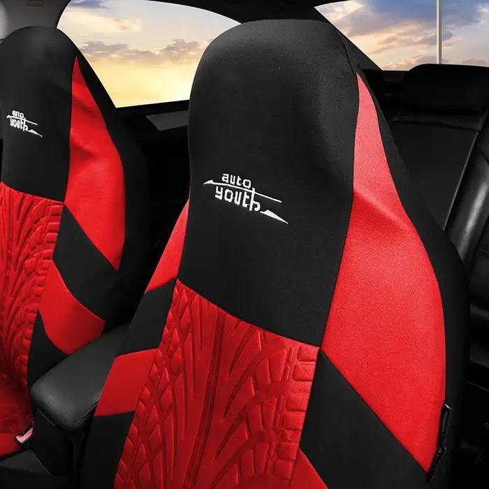 Housses de siège de voiture universelles à seau haut avant, 2 pièces, pour la plupart des voitures,
