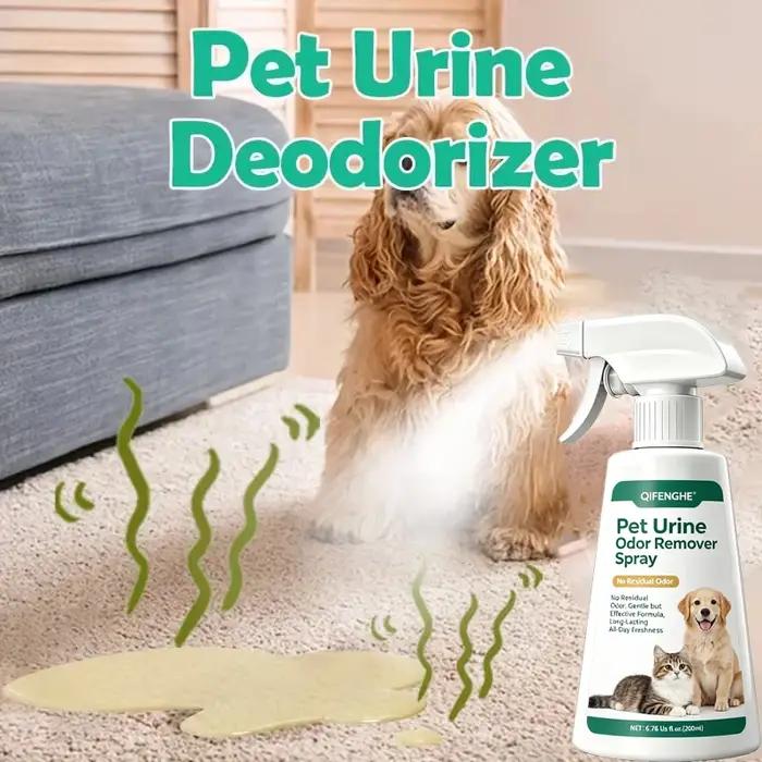 Spray désodorisant pour urine d'animaux efficace pour chiens nettoyage durable et sûr pour la peau de l'animal usage quotidien occasions spéciales pour les propriétaires de chiens