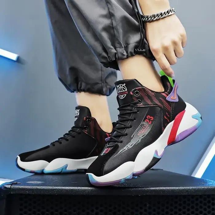 Chaussures de basketball montantes pour hommes