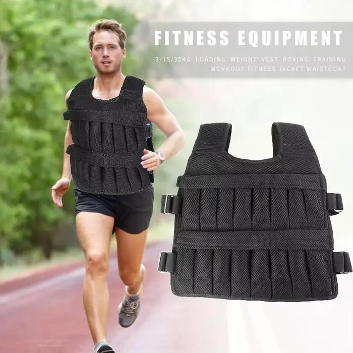 Veste lestée JOCESTYLE pour entraînement cardio, course, jogging, entraînement physique, boxe, courses sur plage, cadeau sportif