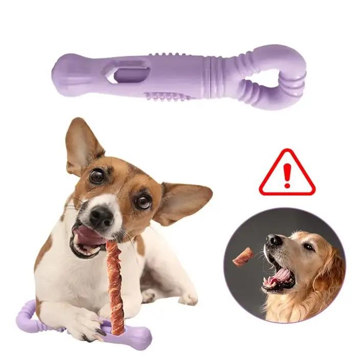 Bâton à mâcher rotatif pour chiens en tissu en jean, jouets interactifs pour toutes les races occasions spéciales