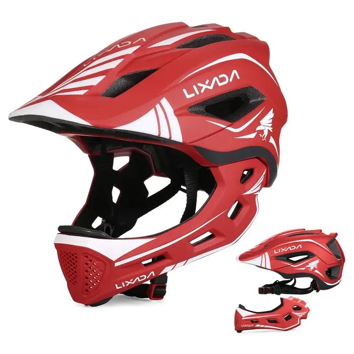Lixada enfants casque intégral détachable