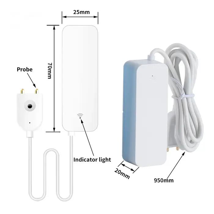 Détecteur de fuite d'eau Tuya Wi-Fi avec application SmartLife pour protection maison et commerce occasions spéciales